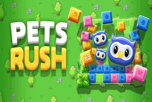 Pets Rush game artwork background