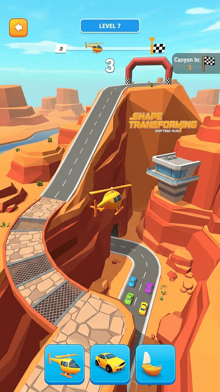 Shape Shifting Run